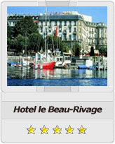 Geneva airport taxi to Hotel Beau-Rivage
