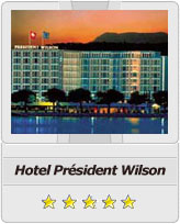 Geneva airport taxi to Hotel President Wilson