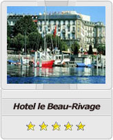 geneva airport taxi to Hotel le beau rivage